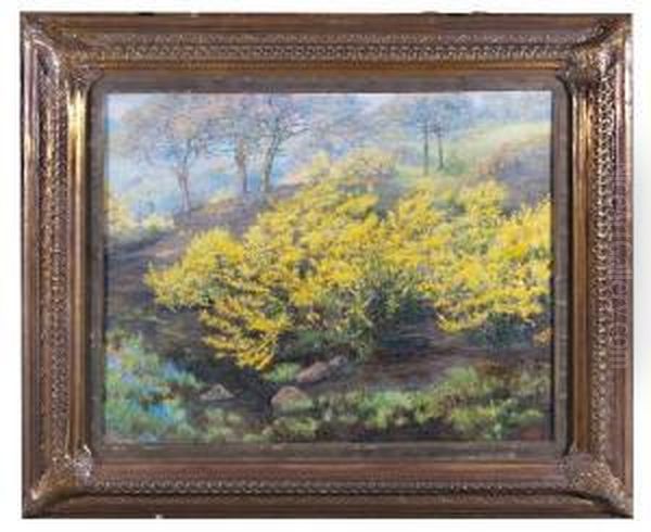 Life Kindled Of A Fiery Birth Oil Painting by Edward Steel, Harper Jnr.