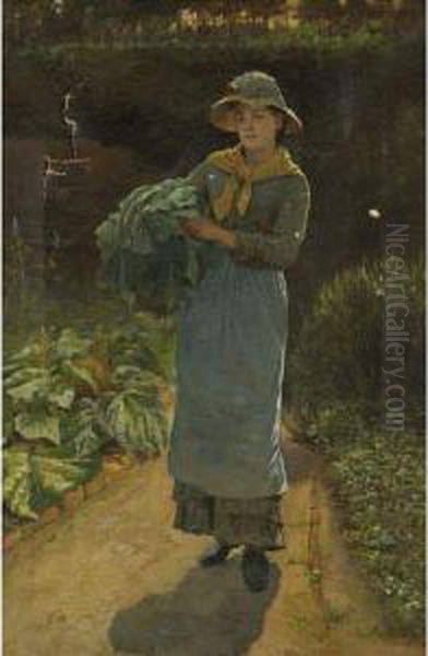 Spring Oil Painting by Edwin Harris