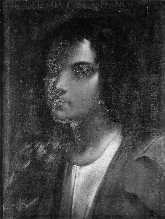 Portrait of a Young Man Oil Painting by Giorgione
