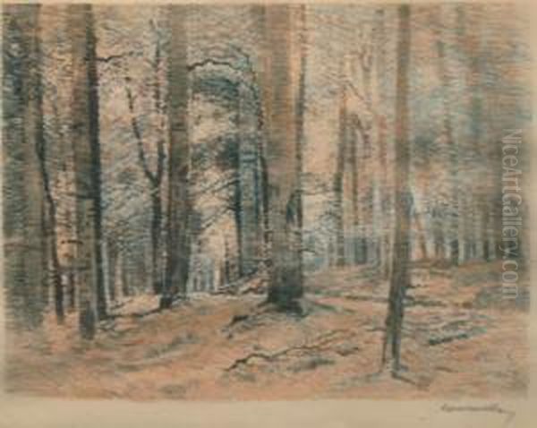 Les Oil Painting by Roman Havelka