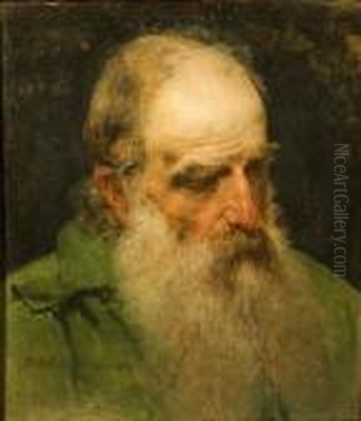 Autoritratto Oil Painting by Francesco Paolo Hayez