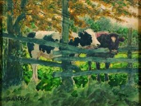 A Hot Afternoon, Scakonik River Oil Painting by George Arthur Hays