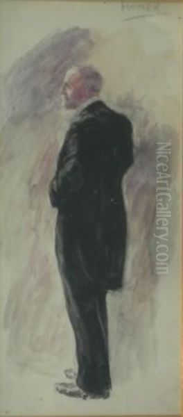 Henry Le Boucherine Oil Painting by John Hayter