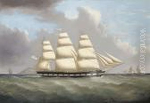 The British Ship 
Norwood Oil Painting by Joseph Heard