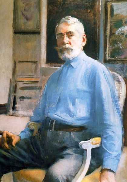 Autorretrato Oil Painting by Ramon Casas