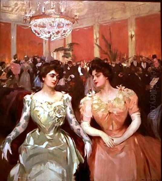 Rest Room Oil Painting by Ramon Casas