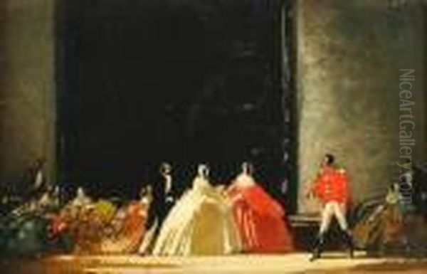 Walter Oil Painting by Walter Heimig