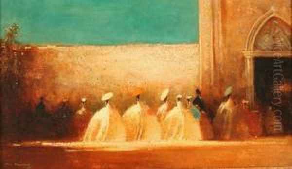 Walter Oil Painting by Walter Heimig