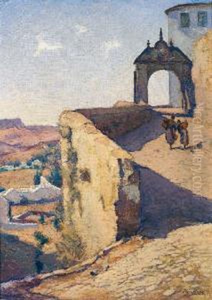 Spanisches Bergnest Oil Painting by Wilhelm Hempfing