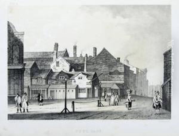 Pictorial Relics Of Ancient Liverpool Oil Painting by William Gavin Herdman