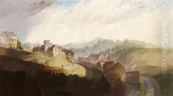 Varos Latkepe Oil Painting by William Gavin Herdman