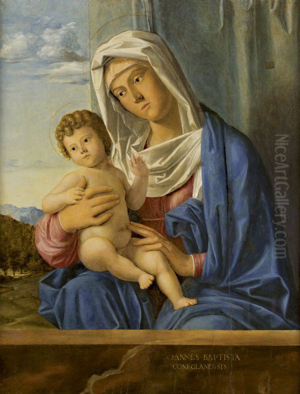 Madonna and Child Oil Painting by Giovanni Battista Cima da Conegliano