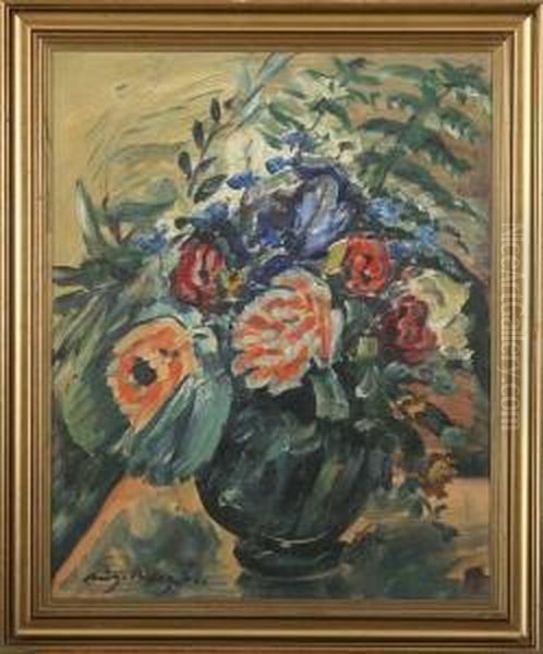 Still Lifes Oil Painting by Knud Ove Hilkier
