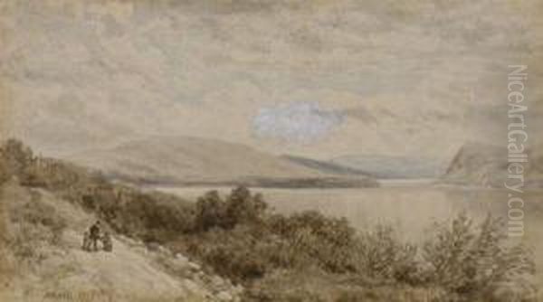 Miscellaneous Group Of 
Approximately Thirty-four Watercolor, Penand Ink And Pencil Drawings, 
Comprising Various Sizes Andsubjects. Oil Painting by John William Hill