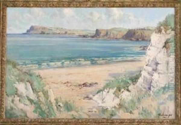 Duhluce Castle Oil Painting by Rowland Henry Hill