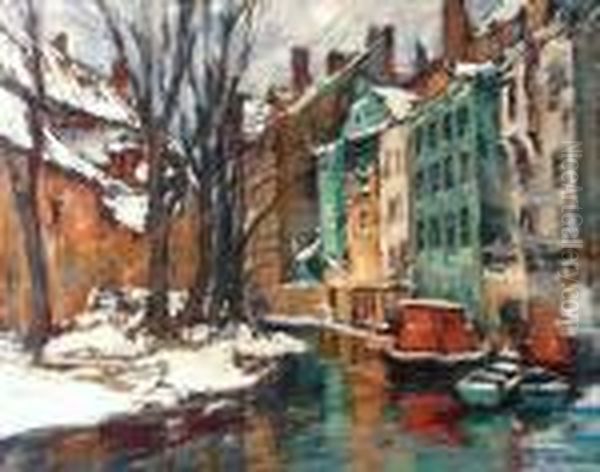 Na Kampe Oil Painting by Karel Holan