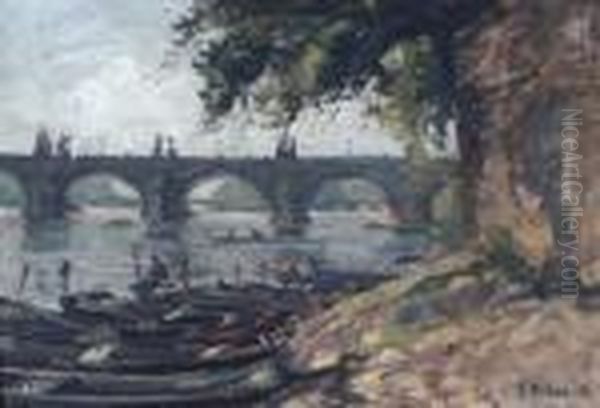 Untitled Oil Painting by Karel Holan