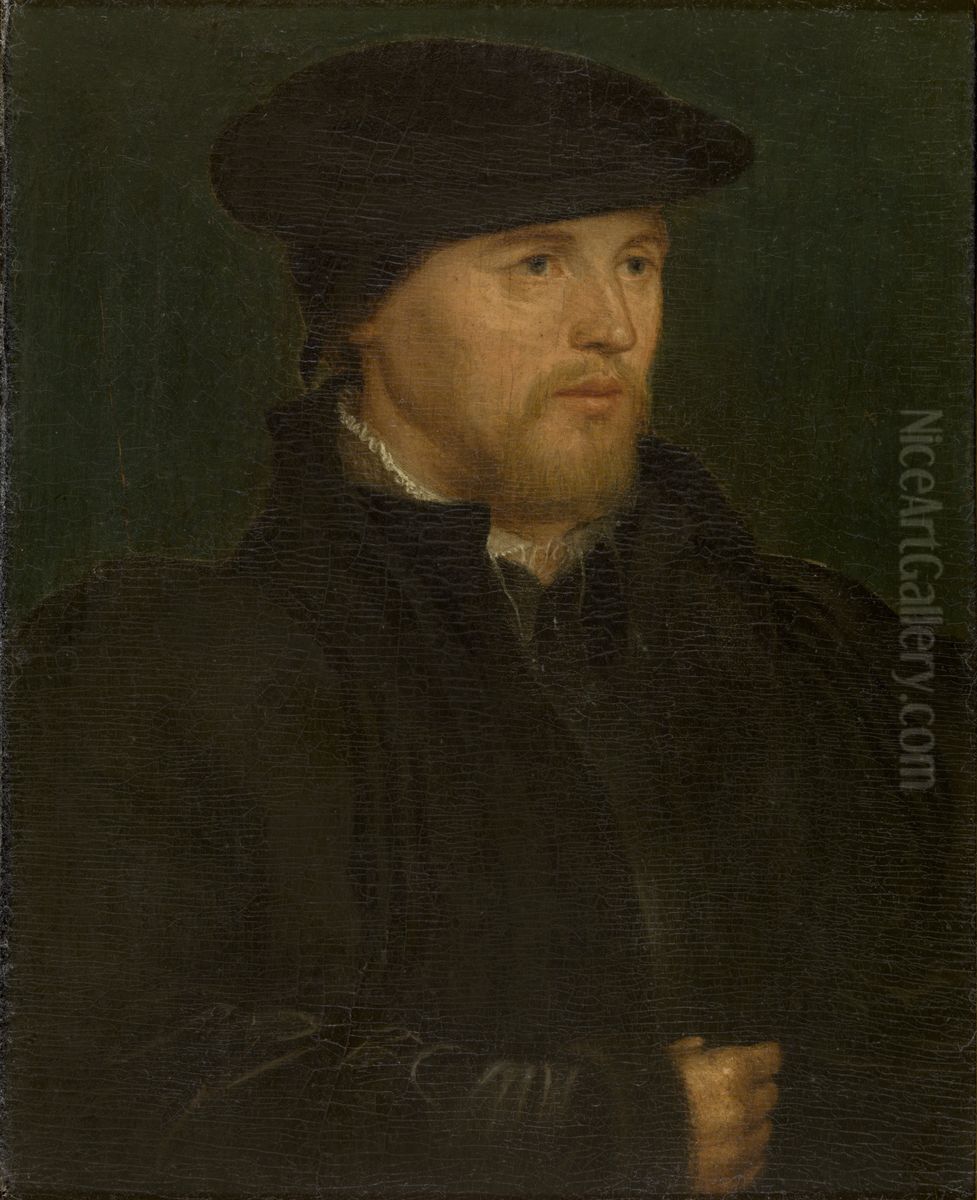 Portrait Of A Man Oil Painting by Hans Holbein the Younger