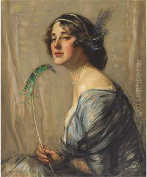 Proud Maise Oil Painting by Robert Hope