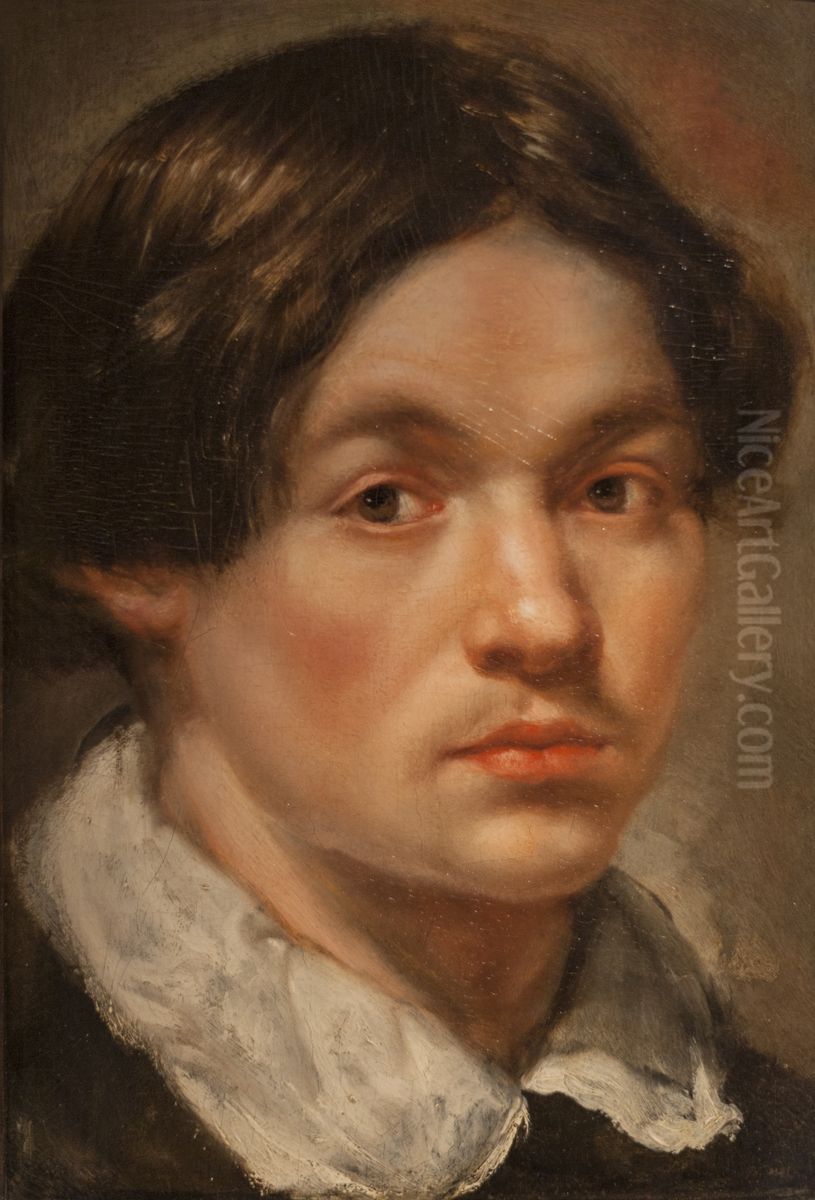 Portrait of a man Oil Painting by Jan Cossiers