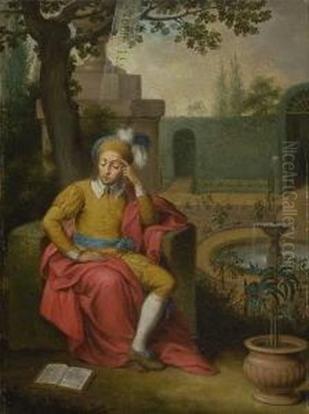 Der Hl. Augustinus Von
 Hippo Oil Painting by Conrad Huber