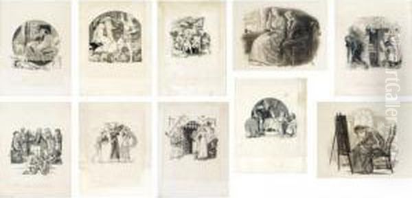 Miss Angel And Fulham Lawn (#) 
The Story Of Elizabeth (#) Barbara Petlamb (#) The Peddlar's Diamond 
(#) Keeper (#) Handsome Is As Handsome Does (#) Knightliness (#) 
Trade (#) Young Lazybones (#) King Art Oil Painting by Arthur Hughes