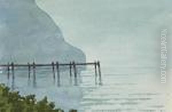 Dix Etudes De Paysage Oil Painting by Georges-Victor Hugo