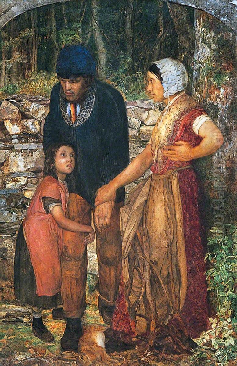 The Wife's Remonstrance Oil Painting by James Campbell