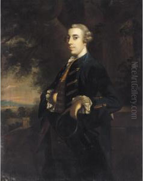 Portrait Of James Fitzgerald, 
20th Earl Of Kildare (1722-1773), Later 1st Duke Of Leinster Oil Painting by Robert Hunter