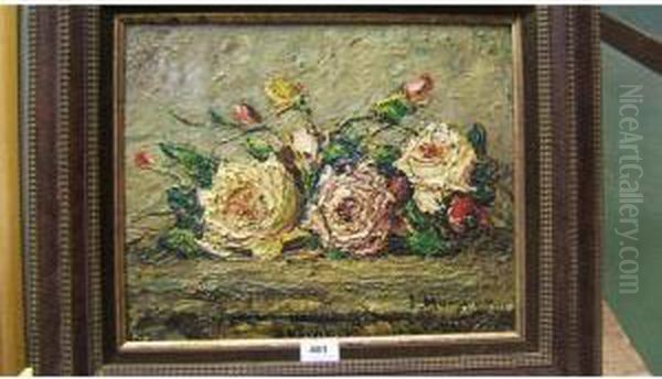 Jete Deroses Oil Painting by Joseph Hurard