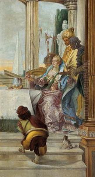 Die Perle Oil Painting by Vojtech (Adalbert) Hynais