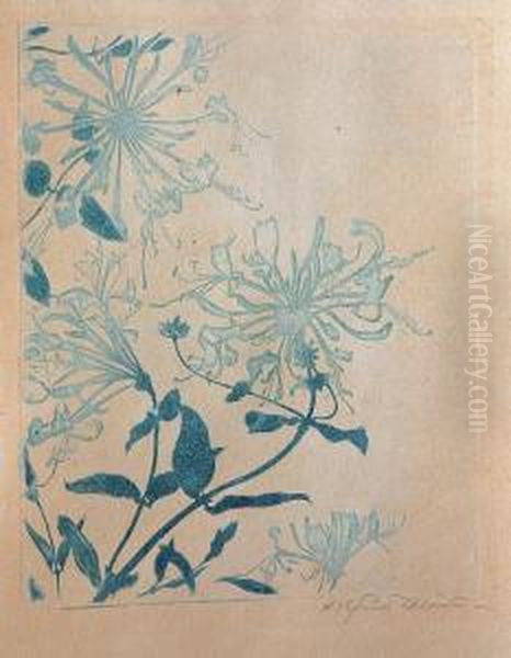 A Convolute Of Thee Works On Paper Oil Painting by Arthur Illies