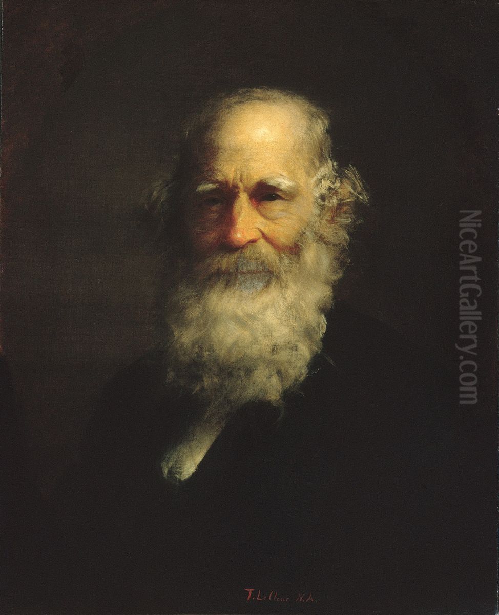 William Cullen Bryant Oil Painting by Thomas Le Clear