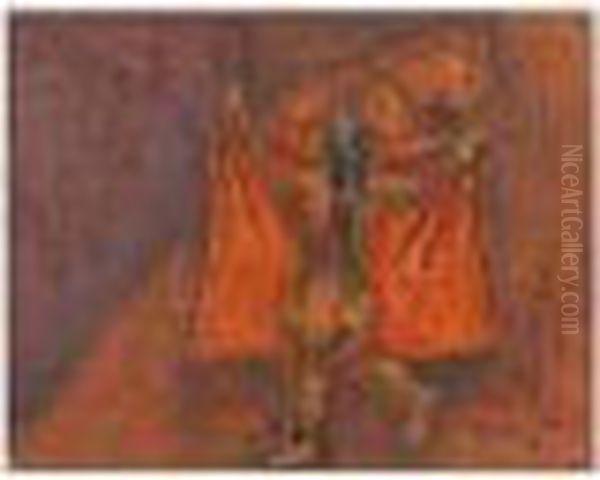 Sin Titulo Oil Painting by Maria Izquierdo