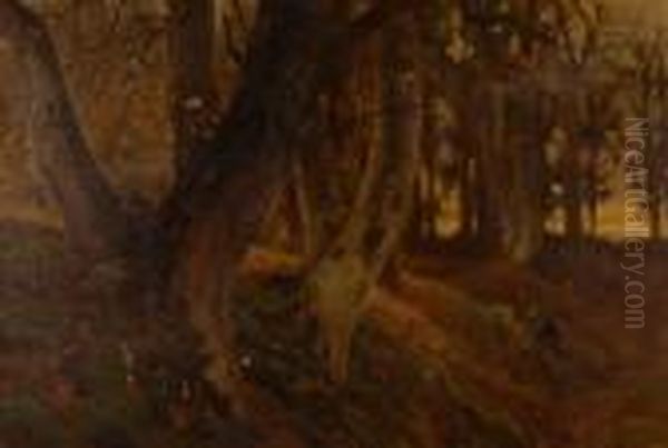 Untitled Oil Painting by Richard Jack