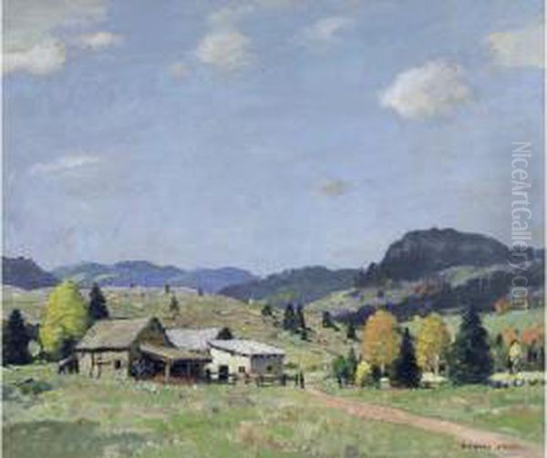 [british -] Untitled Oil Painting by Richard Jack