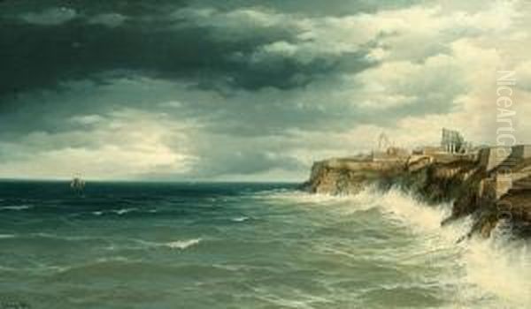 Tynemouth Oil Painting by David James