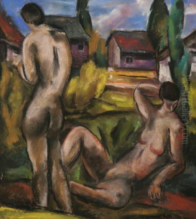 Aktok Tajban Oil Painting by David Jandi