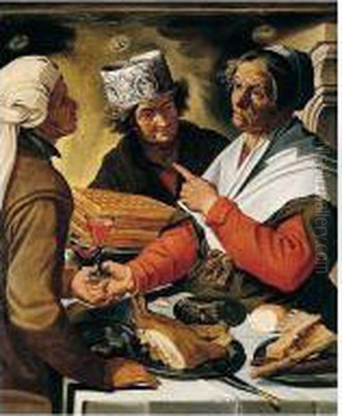 An Allegory Of Winter Oil Painting by Abraham Janssens