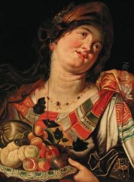 A Personification Of Autumn Oil Painting by Abraham Janssens