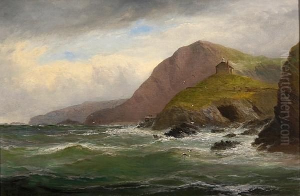 Lantern Hill, Ilfracombe, Devon Oil Painting by George Henry Jenkins