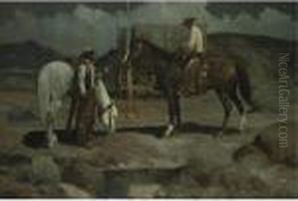 Time To Wake The Cook Oil Painting by Frank Johnson