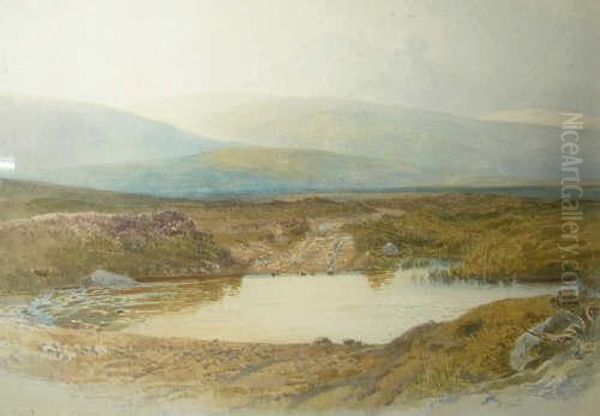 Dartmoor Oil Painting by Harry John Johnson