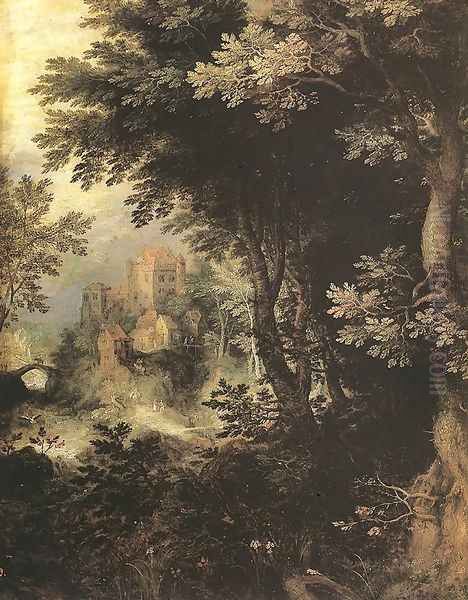 Landscape Oil Painting by Gillis van Coninxloo