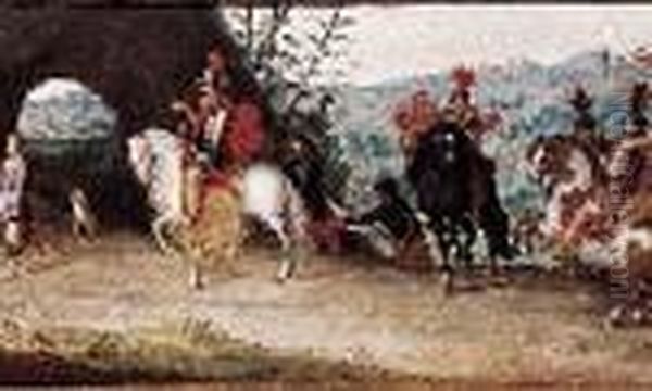 Le Triomphe De David Oil Painting by Hans III Jordaens