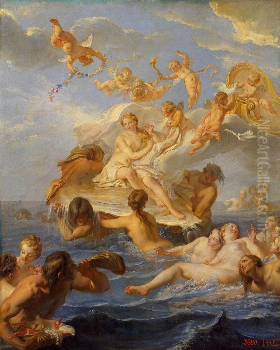 Birth of Venus Oil Painting by Noel-Nicolas Coypel