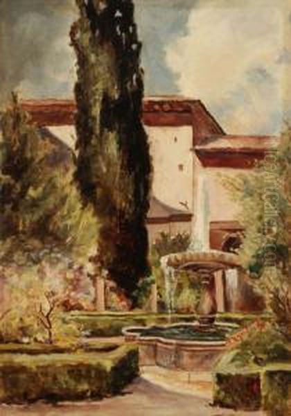 Sorrento Oil Painting by Eugen Karpathy