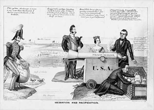 Mediation and pacification Oil Painting by Edward Williams Clay