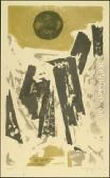 Schwarzesonne Am Strand Oil Painting by Paul Kaspar