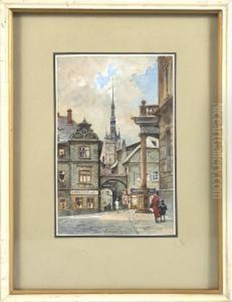 Vedutenmaler Oil Painting by Paul Kaspar